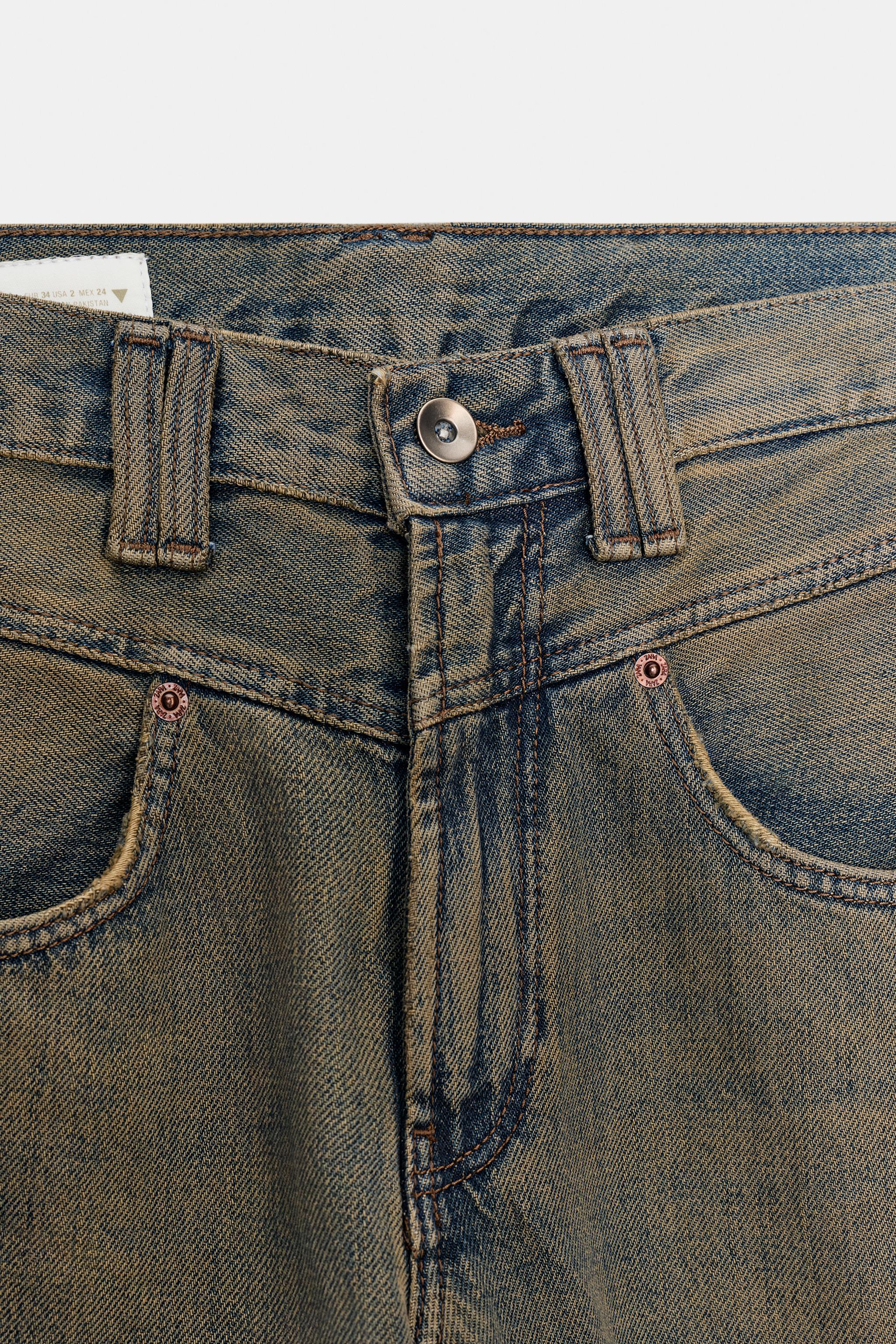 TRF LOW RISE BAGGY JEANS